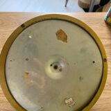 Brass and glass ceiling light