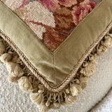 Vintage upholstery cushion