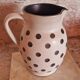 Handcrafted stoneware jug by Maison Maria Portugal (New)