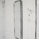 Pair of 70s tubular mirrors, chrome steel