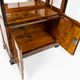 Small Biedermeier / Louis-Philippe display cabinet in walnut and birch 1840-1860