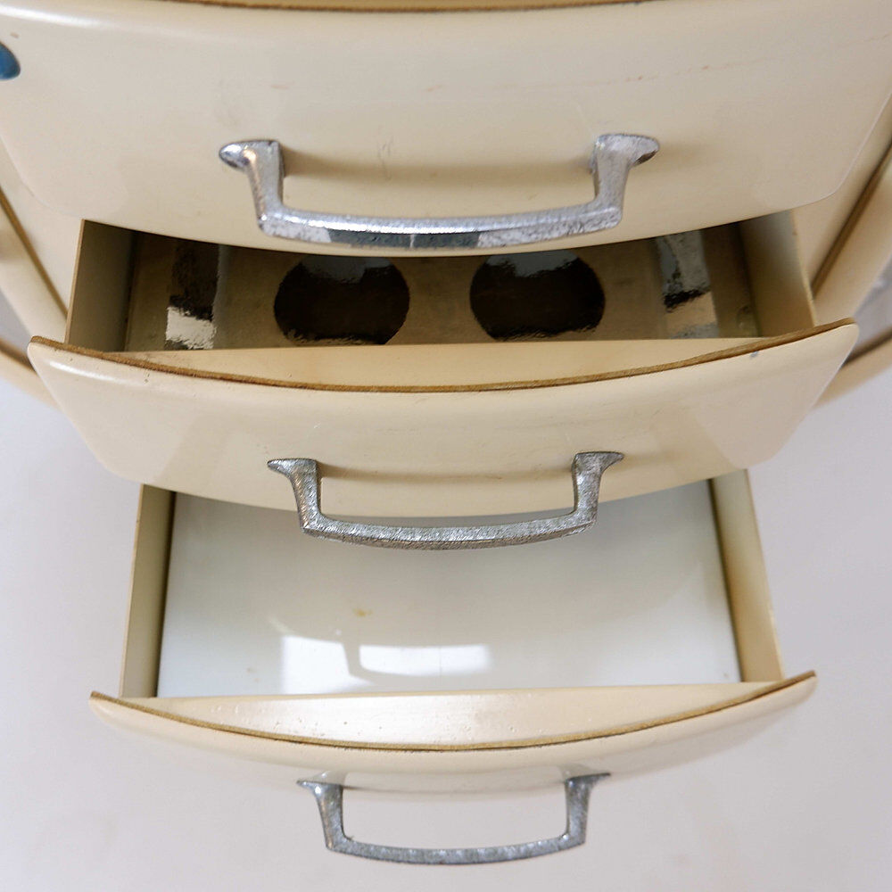 Rotating dentist's cabinet Girator by Leon Martin - Paris, early 1950s