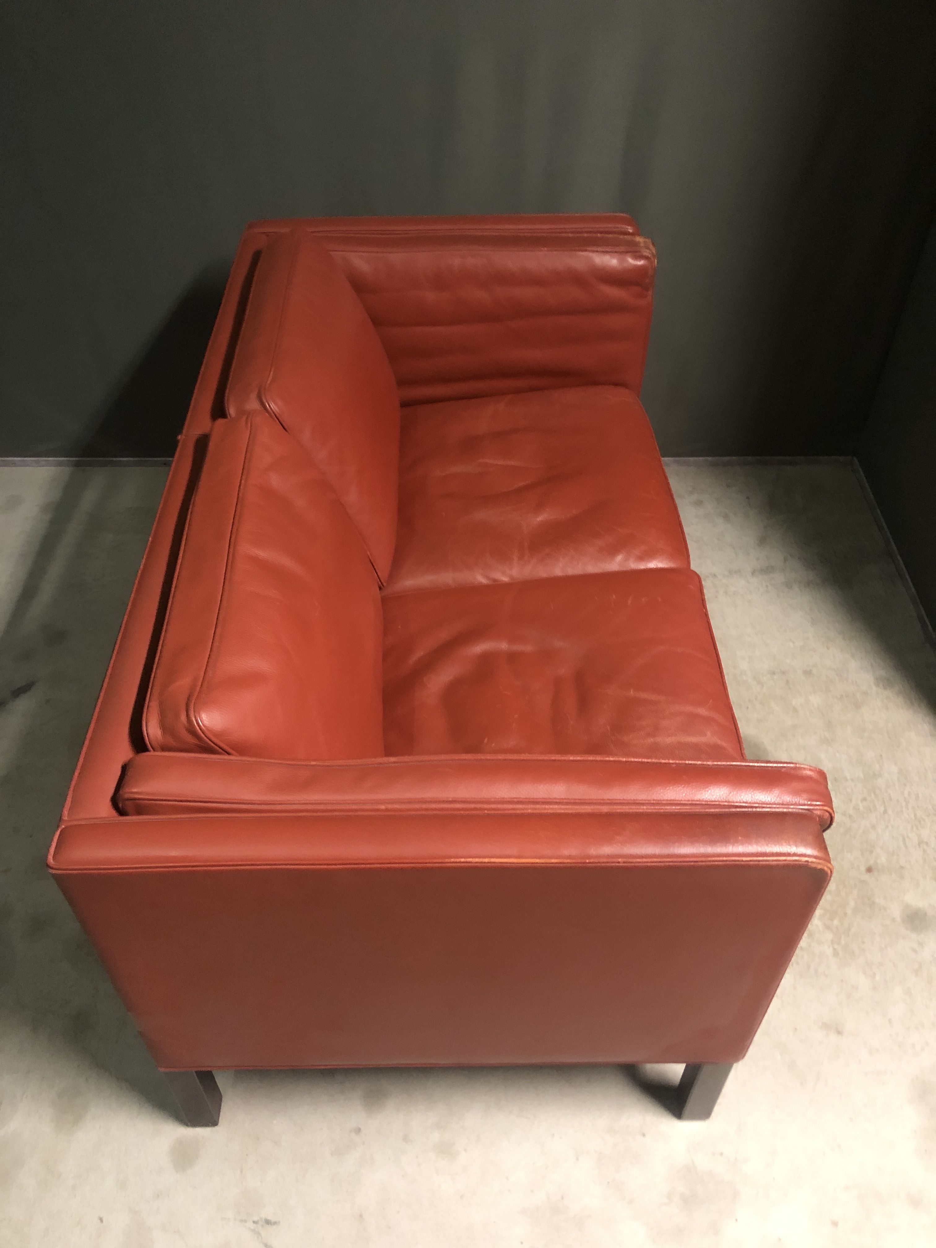 2 seat sofa by Borge Mogensen  for Fredericia Stolefabrik 1960's