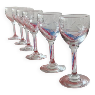 Crystal liqueur glass