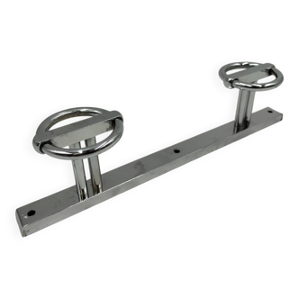 Double coat hook Jean Royère