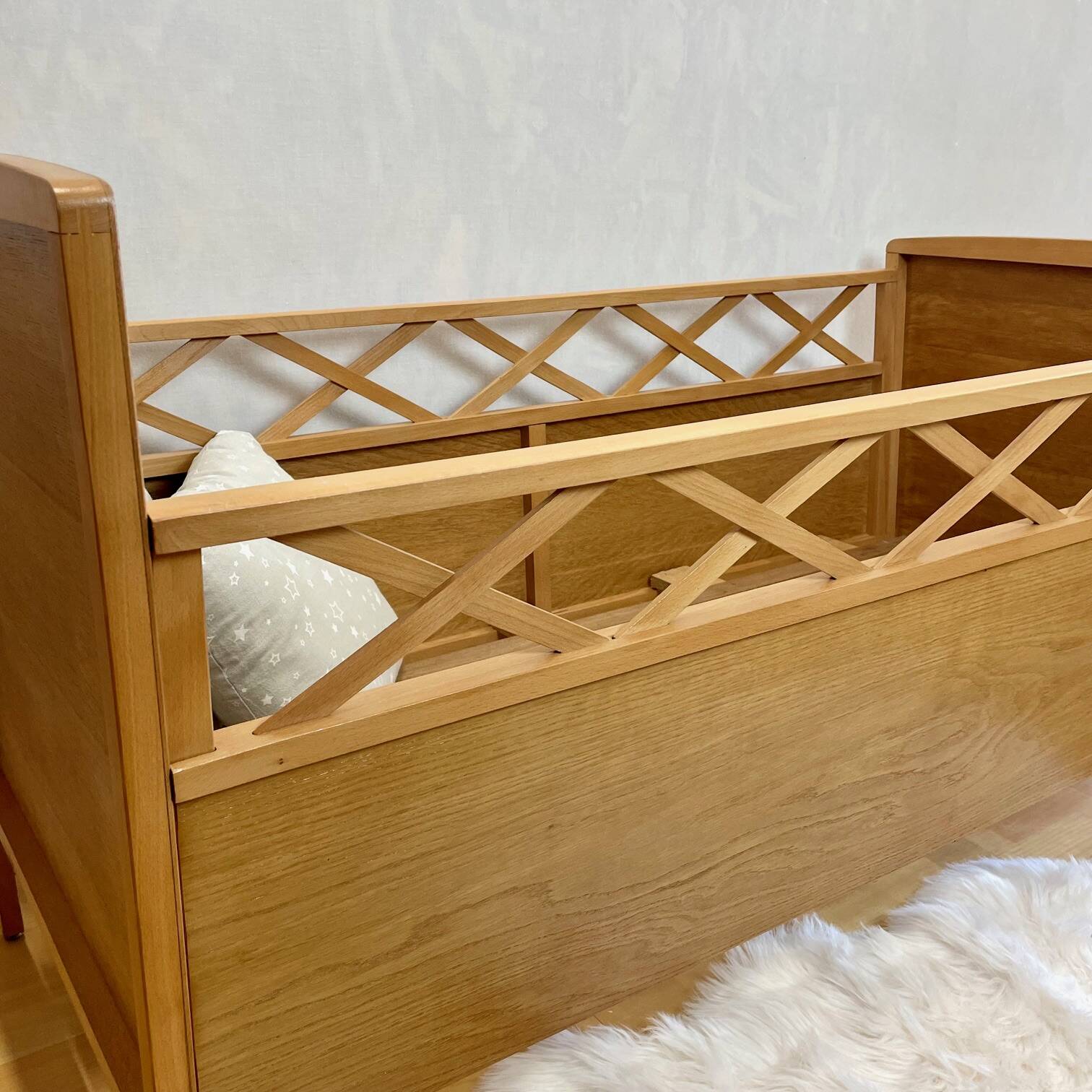 Vintage baby bed