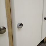 Buffet mado 50s white and brushed oak