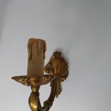 Bronze wall lamp