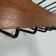 Scandinavian wall shelf in 60s teak