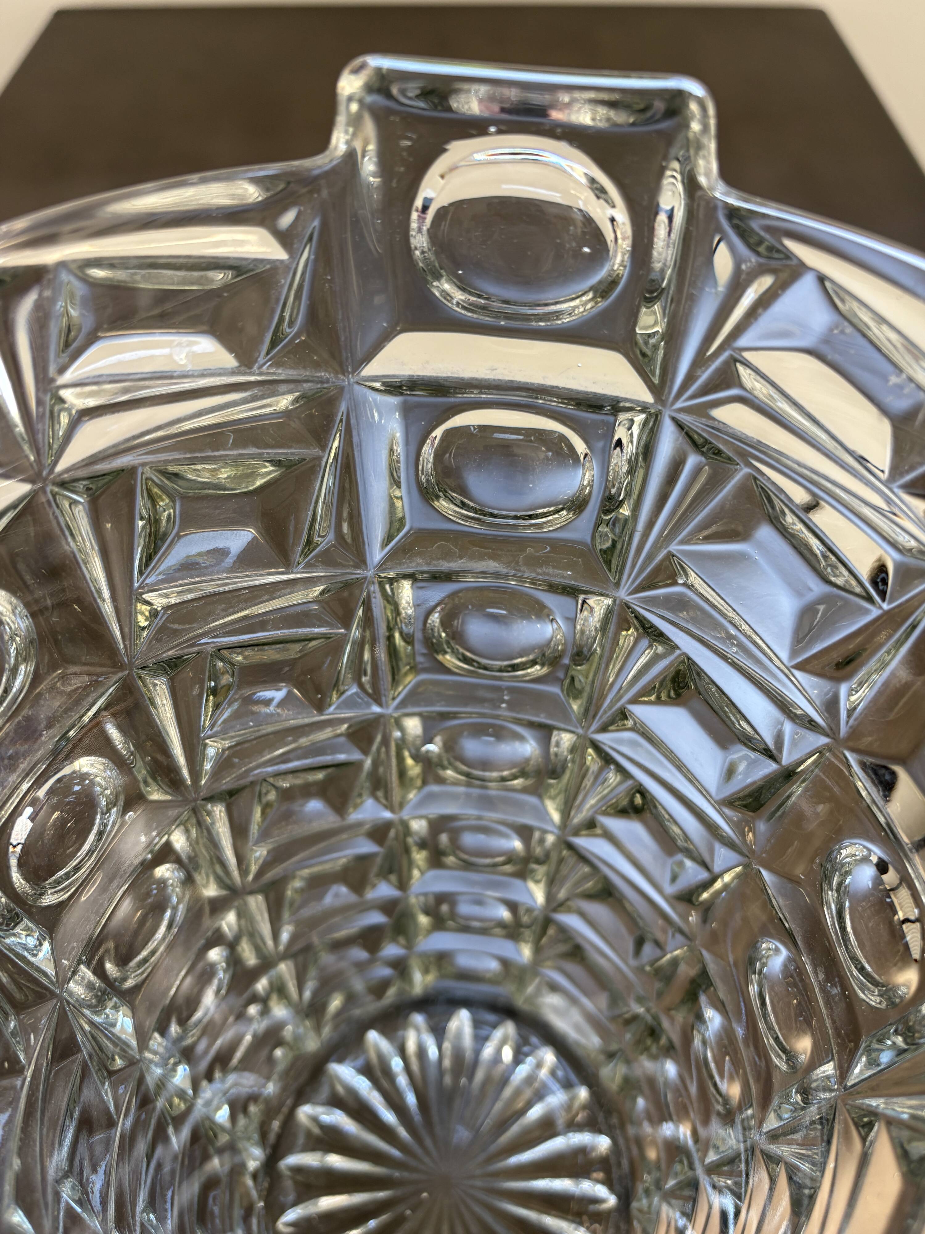 Sklo Union Libochovice crystal vase