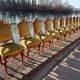 Series of 12 chairs style Henri II Napoleon III