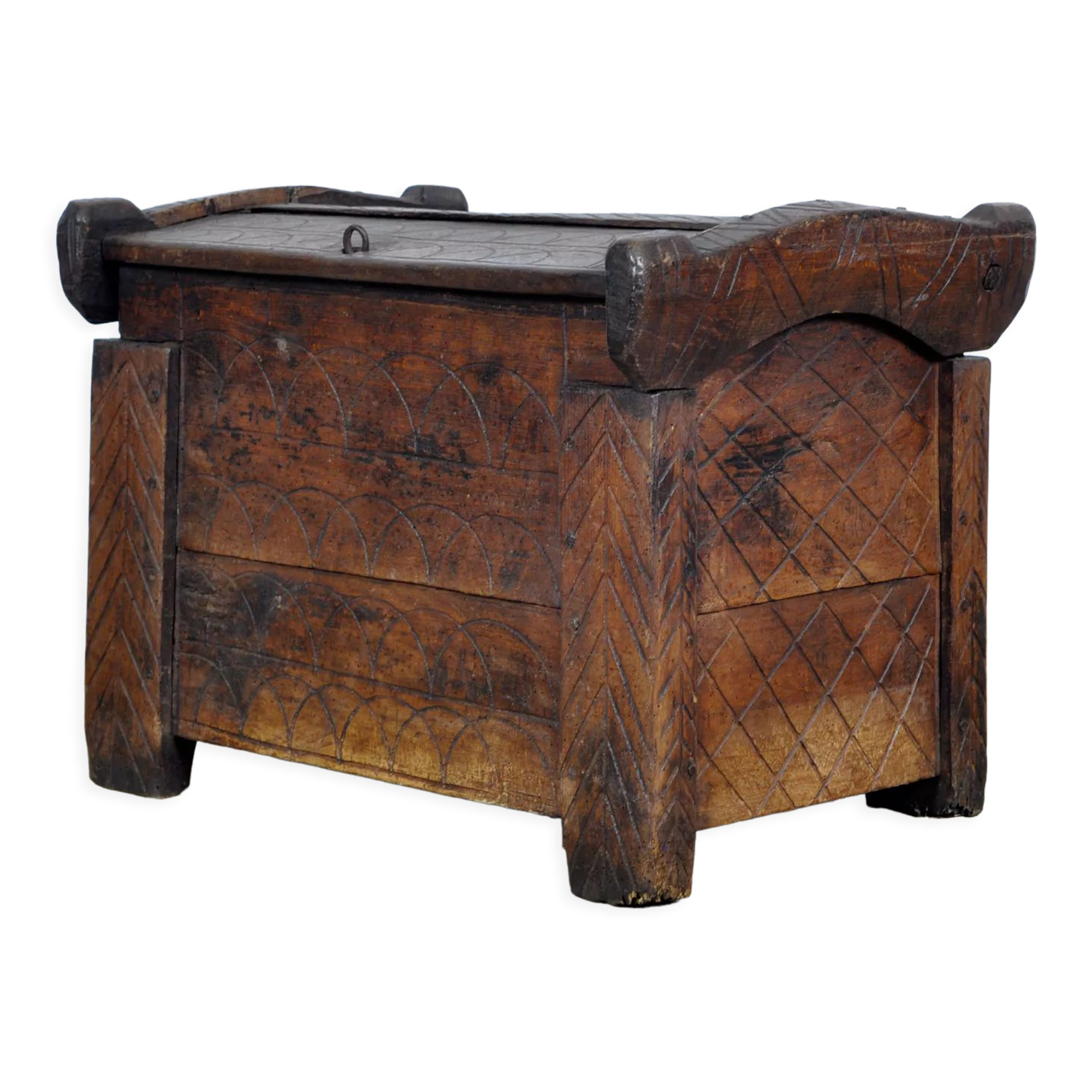 Chest From Moldava, Circa 1800