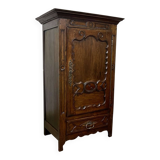 Bonnetière 18ème en noyer