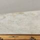 Old chest of drawers, white marble top.