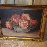 Oil on cardboard
