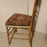 Chaise doré Napoleon III