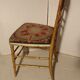 Chaise doré Napoleon III