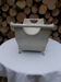 Vintage tin planter