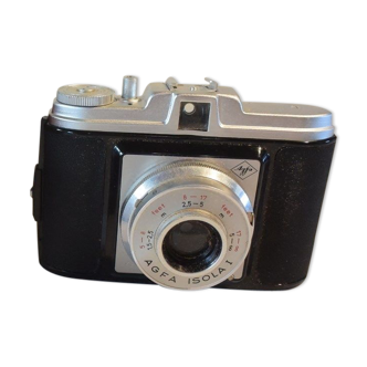 Old Agfa Isola 1 camera with case