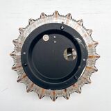 Herda glass wall lamp or ceiling lamp, 1970’s