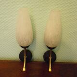 Two wall lights - 60s/70s