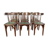 Suite of 6 chairs bistro "Stella"