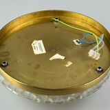 60s 70s Plafoniere ceiling lamp by Fischer Leuchten Germany Space Age