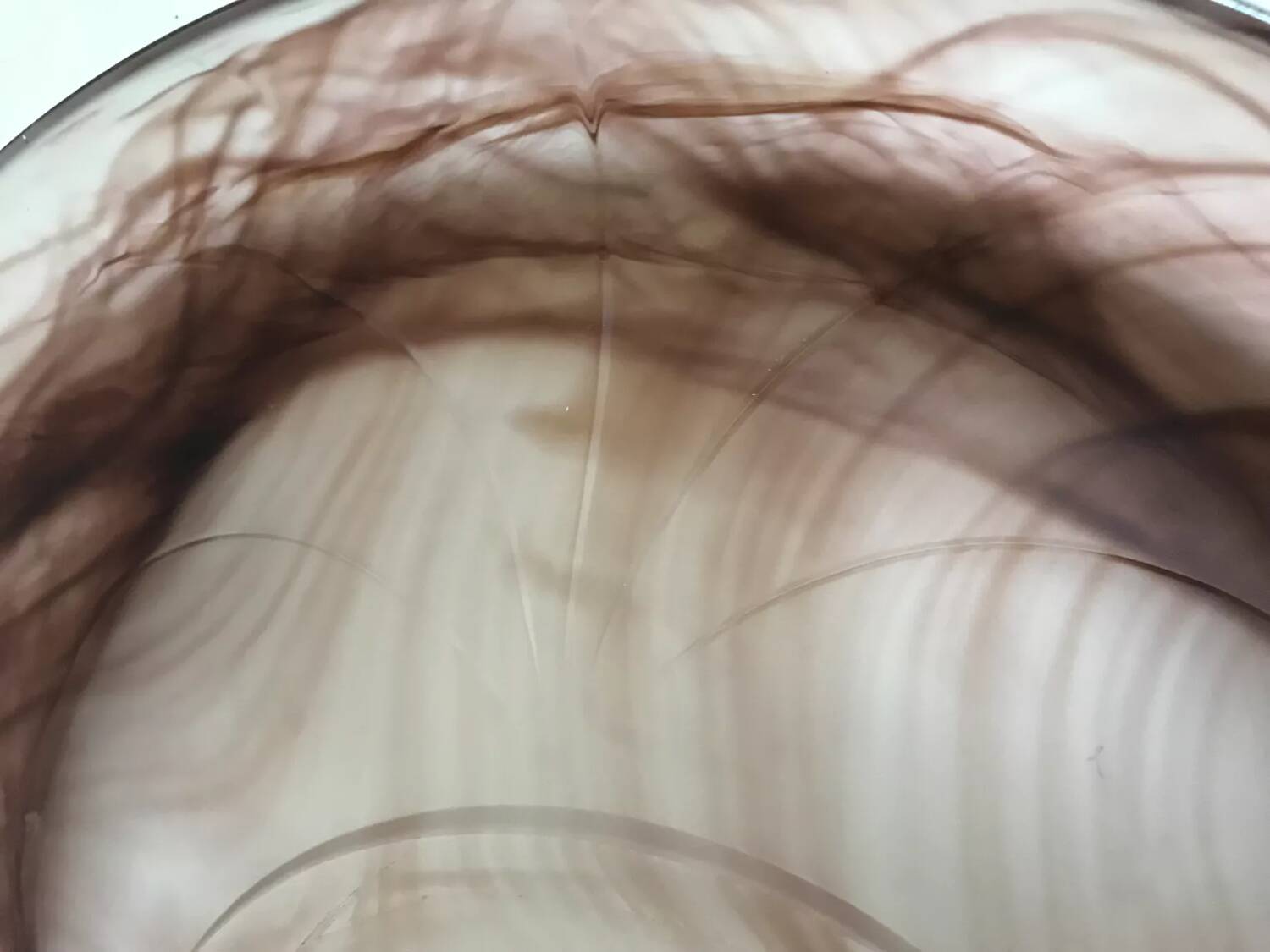 Art Deco glass cup attributed to G.Davidson