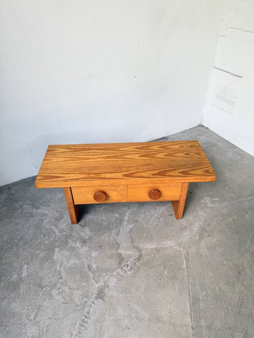 Perriand style low occasional furniture