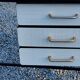 Office of 50/60s in formica base tubes black metal 3 drawers