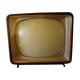 Philips vintage TV, lacquered wood frame -Holland- 50s