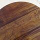 Solid wood pedestal table, Ø60cm
