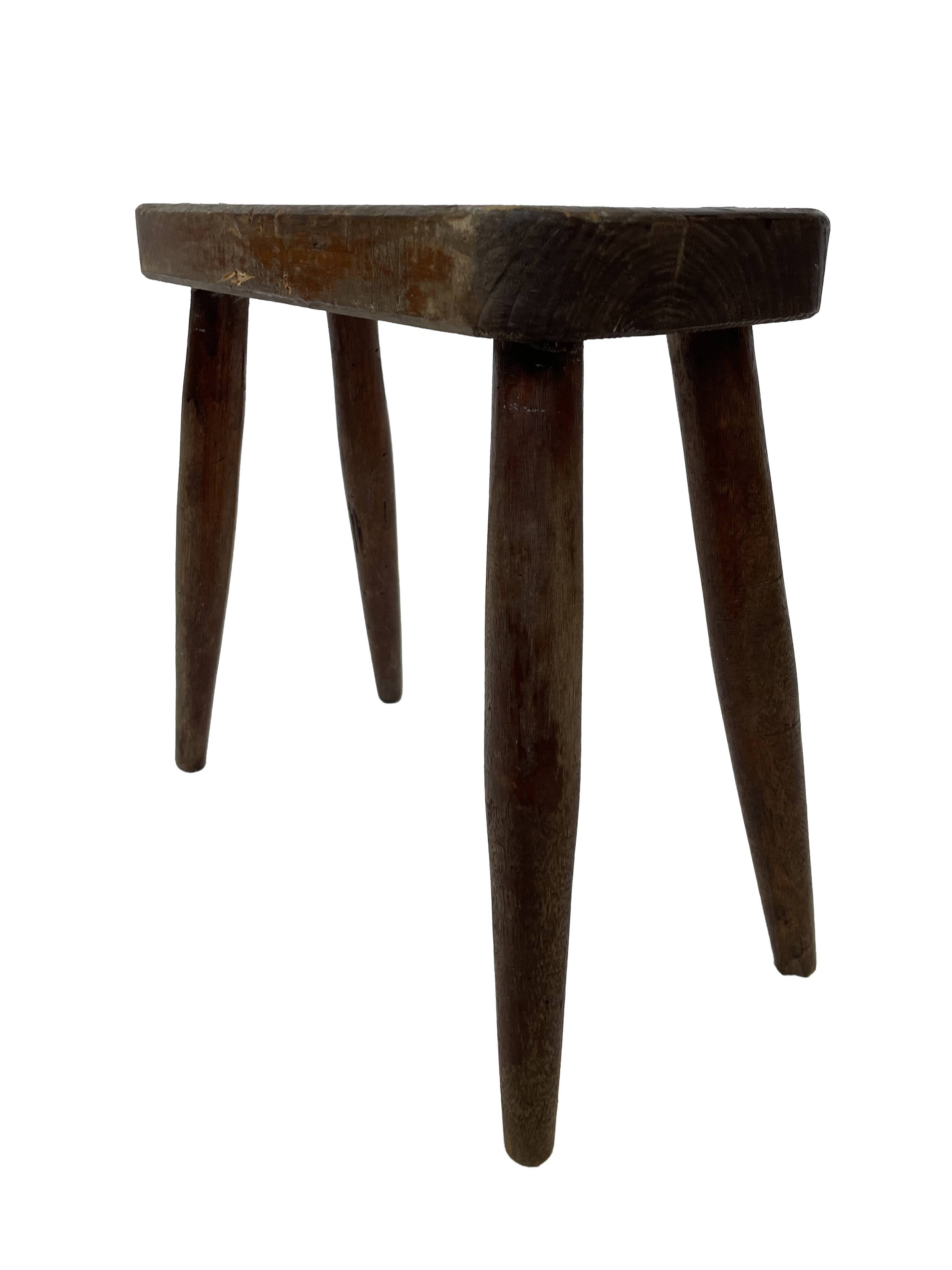 Small wabi sabi table 1950s design minimalist brutalist