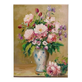Still Life with Peonies by Peter Kelland