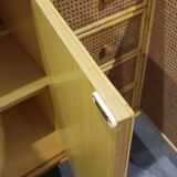 Rattan sideboard 1970