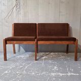 Velvet bench