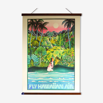 Affiche Fly Hawaiian Air