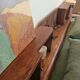 Antique headboard
