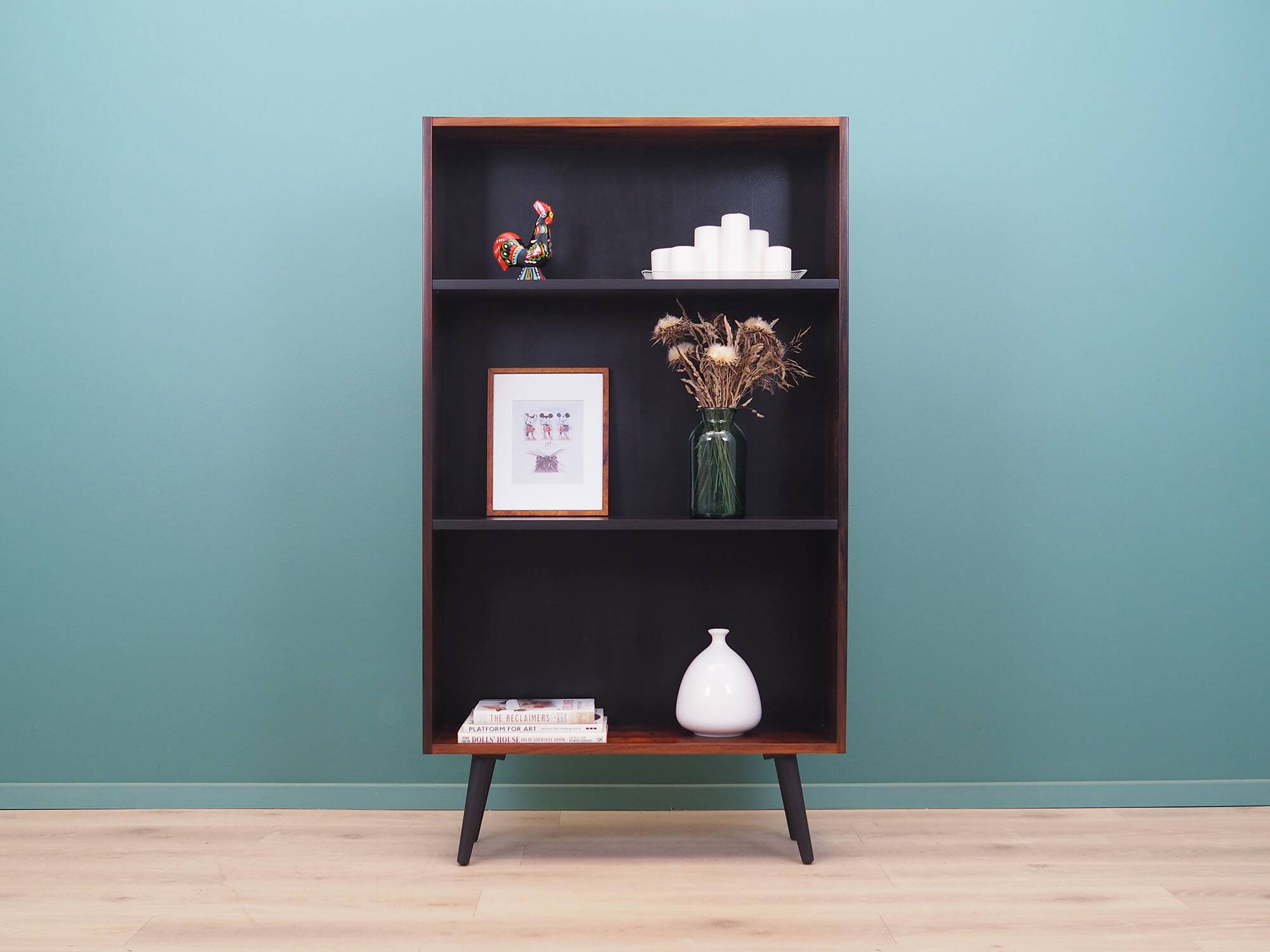 Rosewood bookcase, Danish design, 1970s, production: Denmark