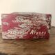 Vintage soliflor vase in Arques crystal, new in box