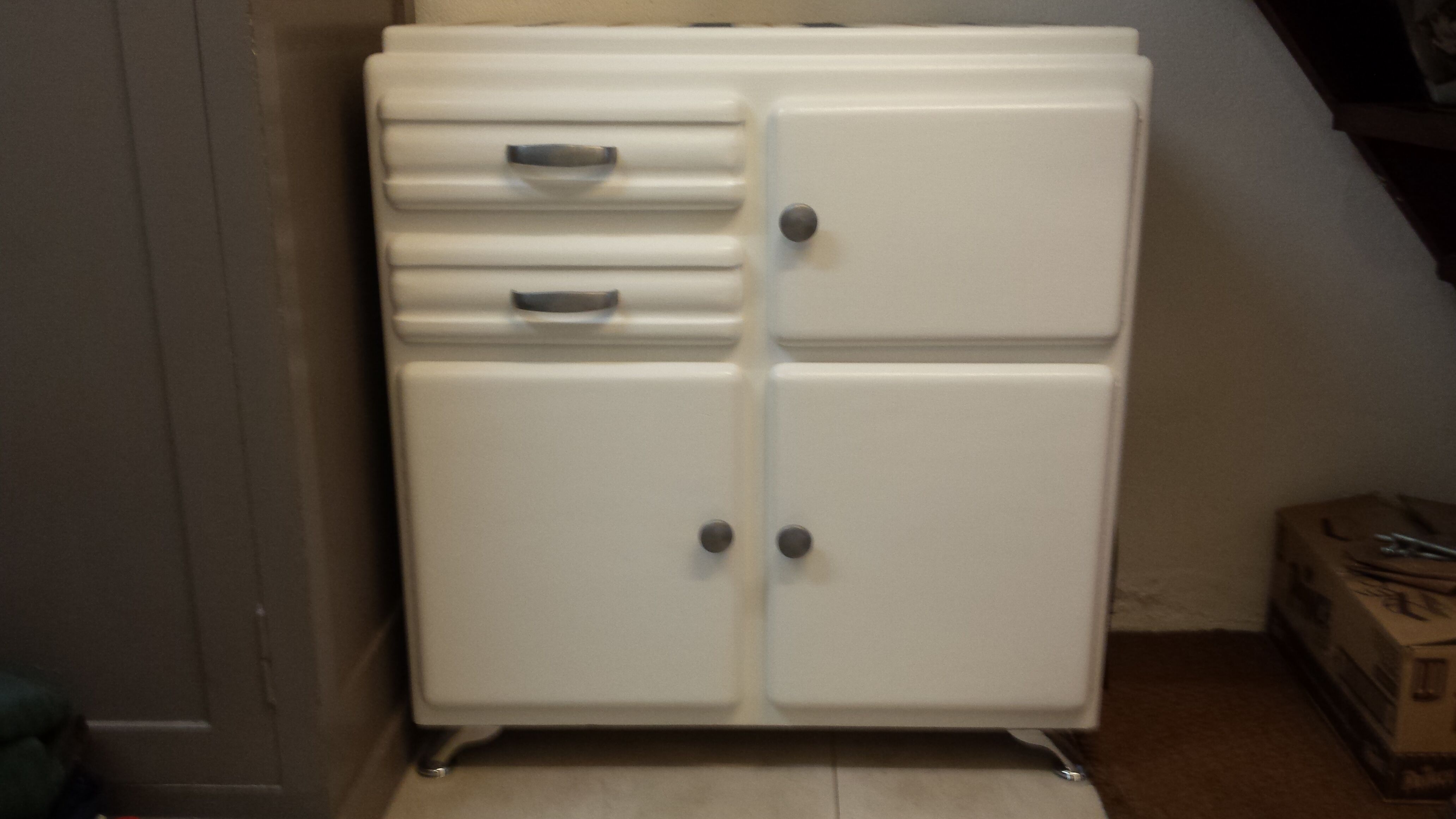 white Mado low buffet