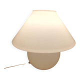 Vintage white opaline glass lamp