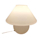 Vintage white opaline glass lamp