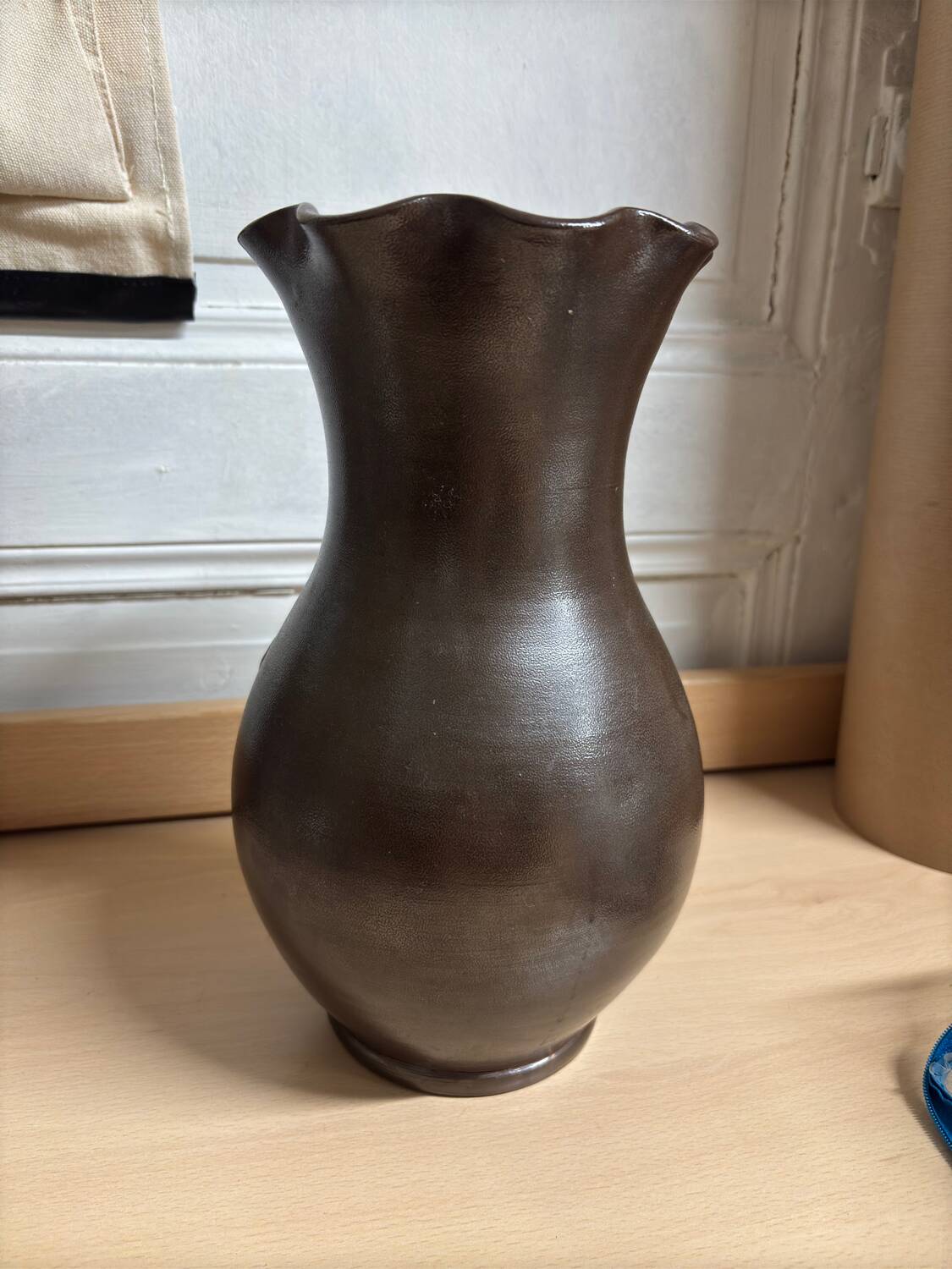 Vase de Noron à décor de fleurs