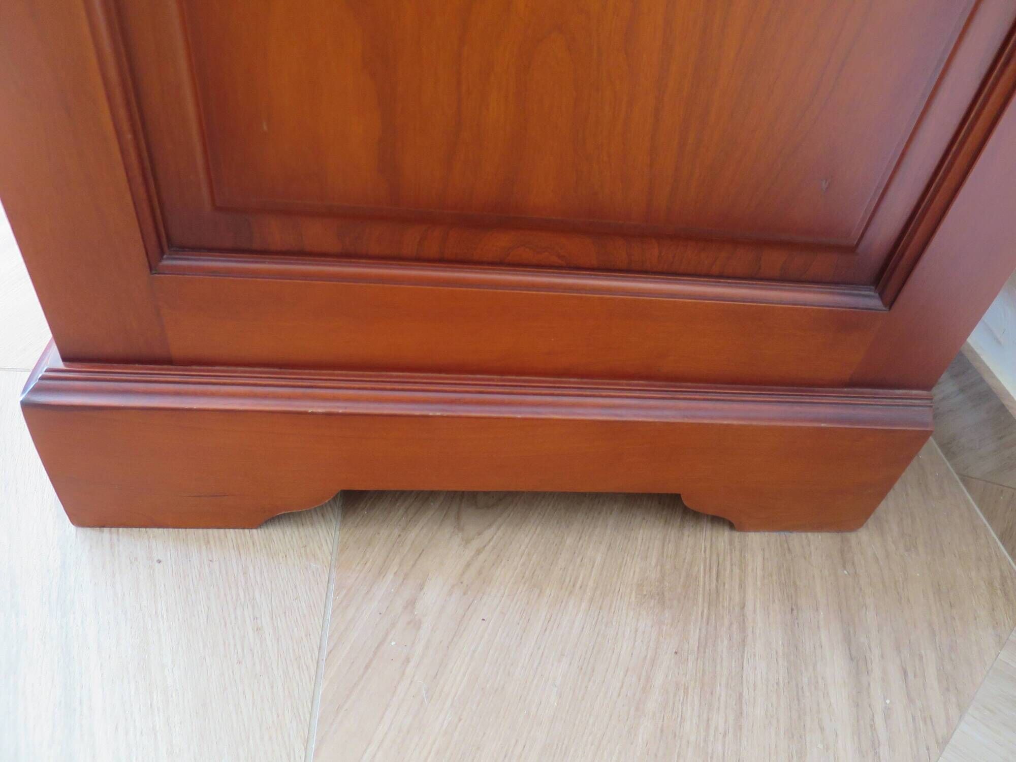 Occasional furniture - TV unit - Rotating tray - Louis Philippe - Solid wood