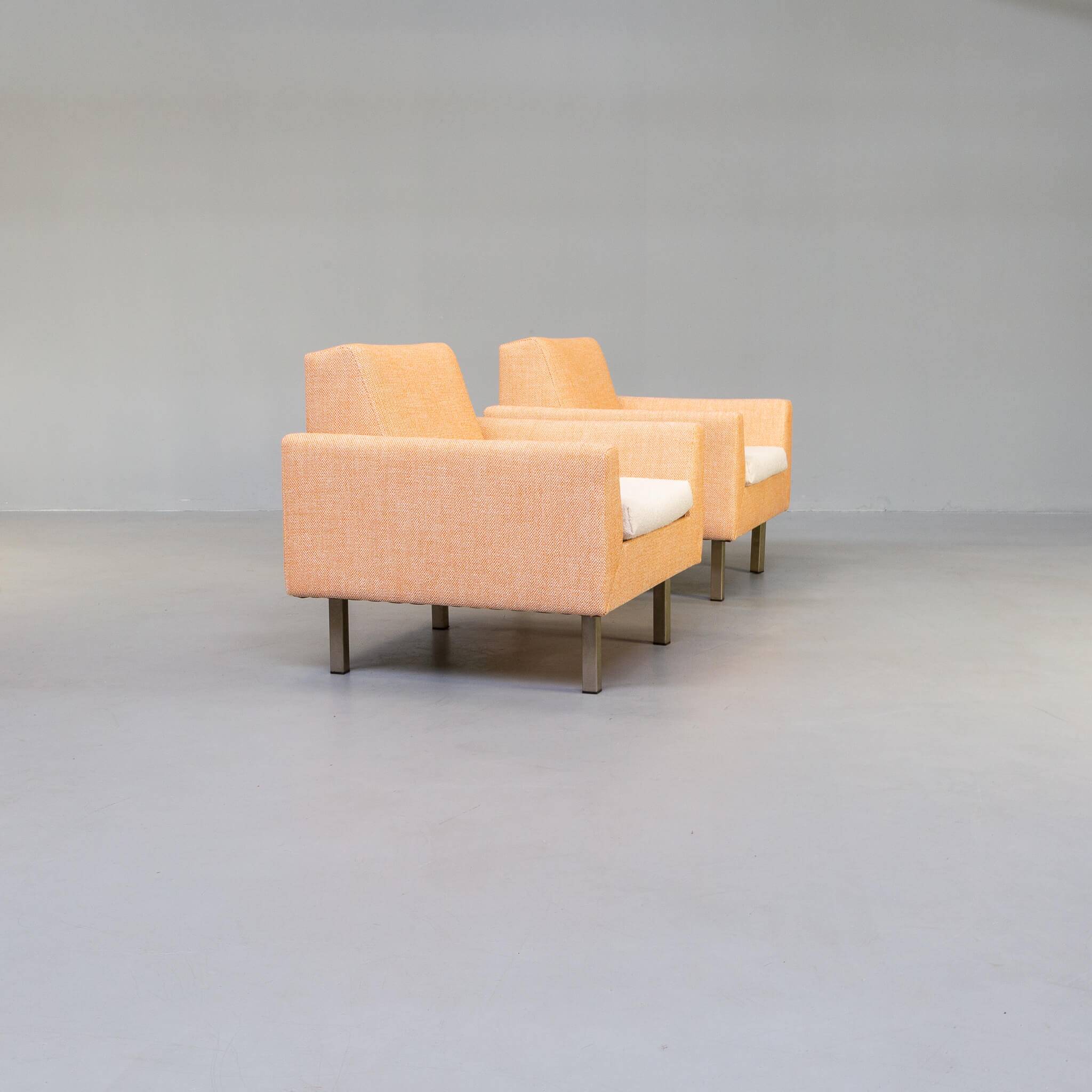 60s Theo Ruth model 410 lounge fauteuil for Artifort set/2