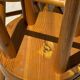 Vintage four-legged pine stool