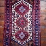 Handmade Persian Hamadan Rug 156x103cm