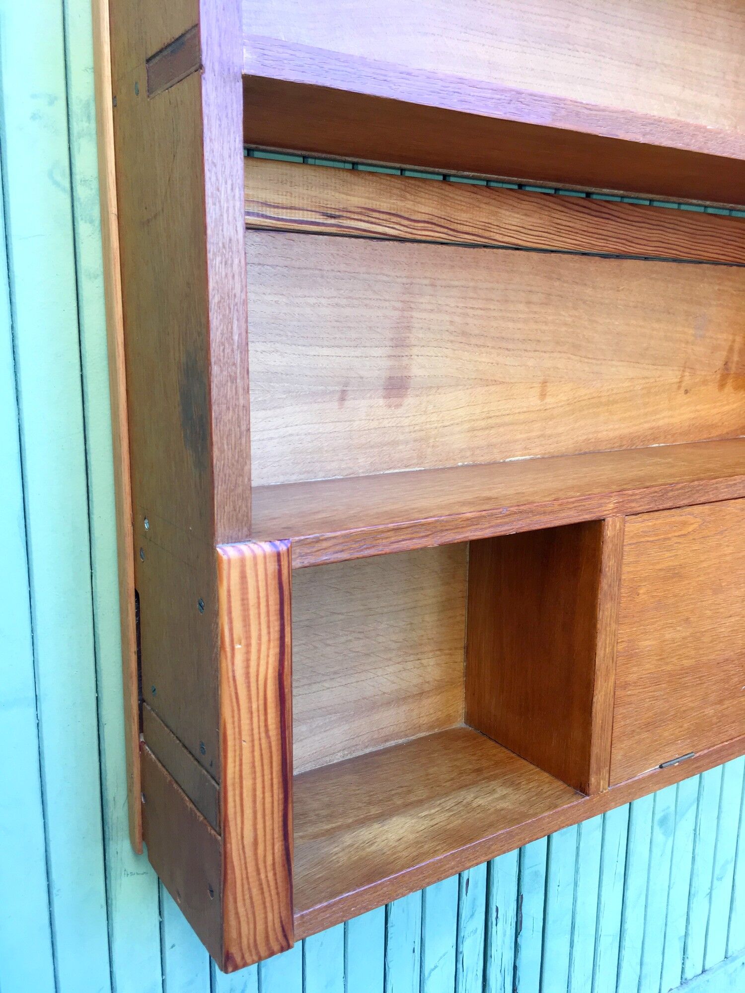 Vintage wall library 50s