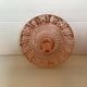 Old pink ring glassware from Scailmont Belgium